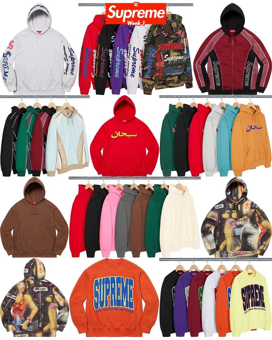 冠希亲|联名高达出必入！Supreme 2021 秋冬完整曝光！
