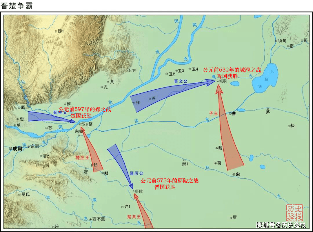 春秋五霸之楚庄王饮马黄河问鼎中原