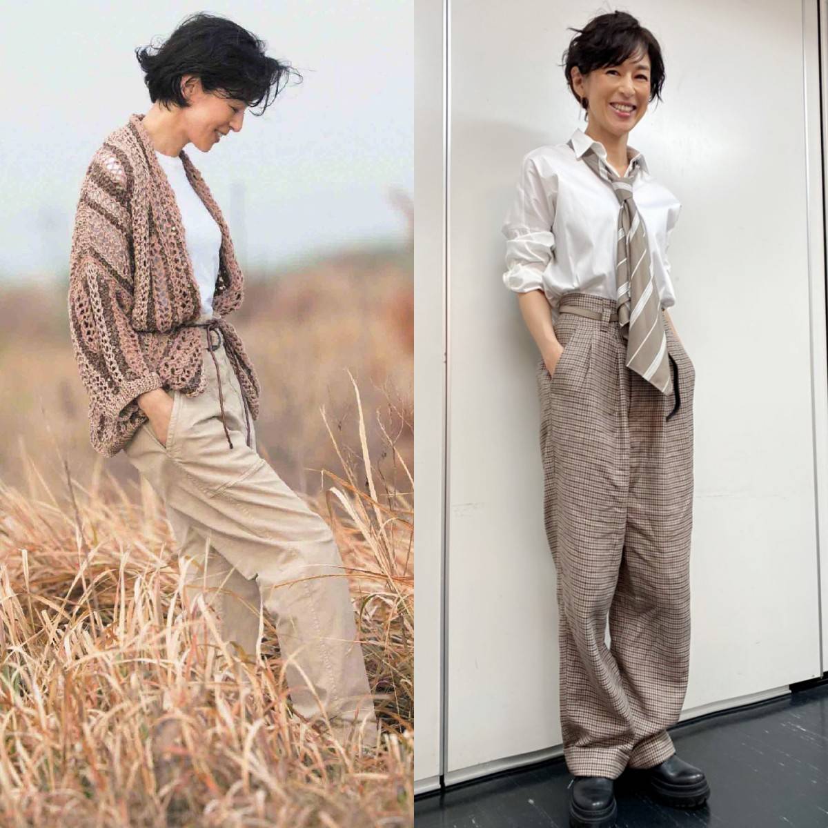 颜色|50岁还没老,穿衣别太老气!