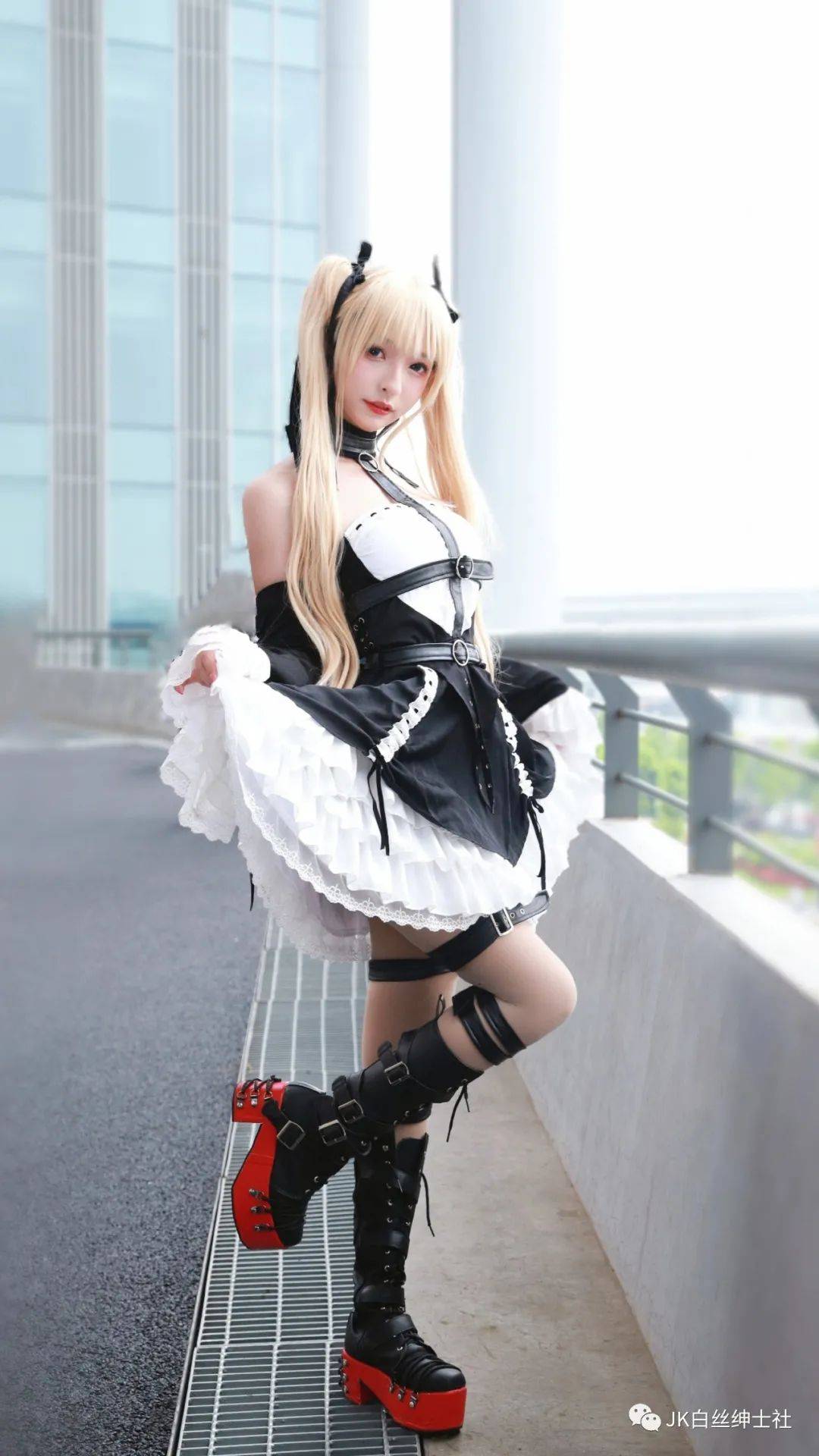 cos:金色双马尾玛丽萝丝cos正片@神楽坂真冬