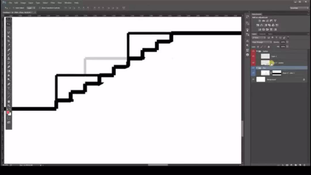 调整|Collage tutorial | 平面+剖面，一张单色搞定
