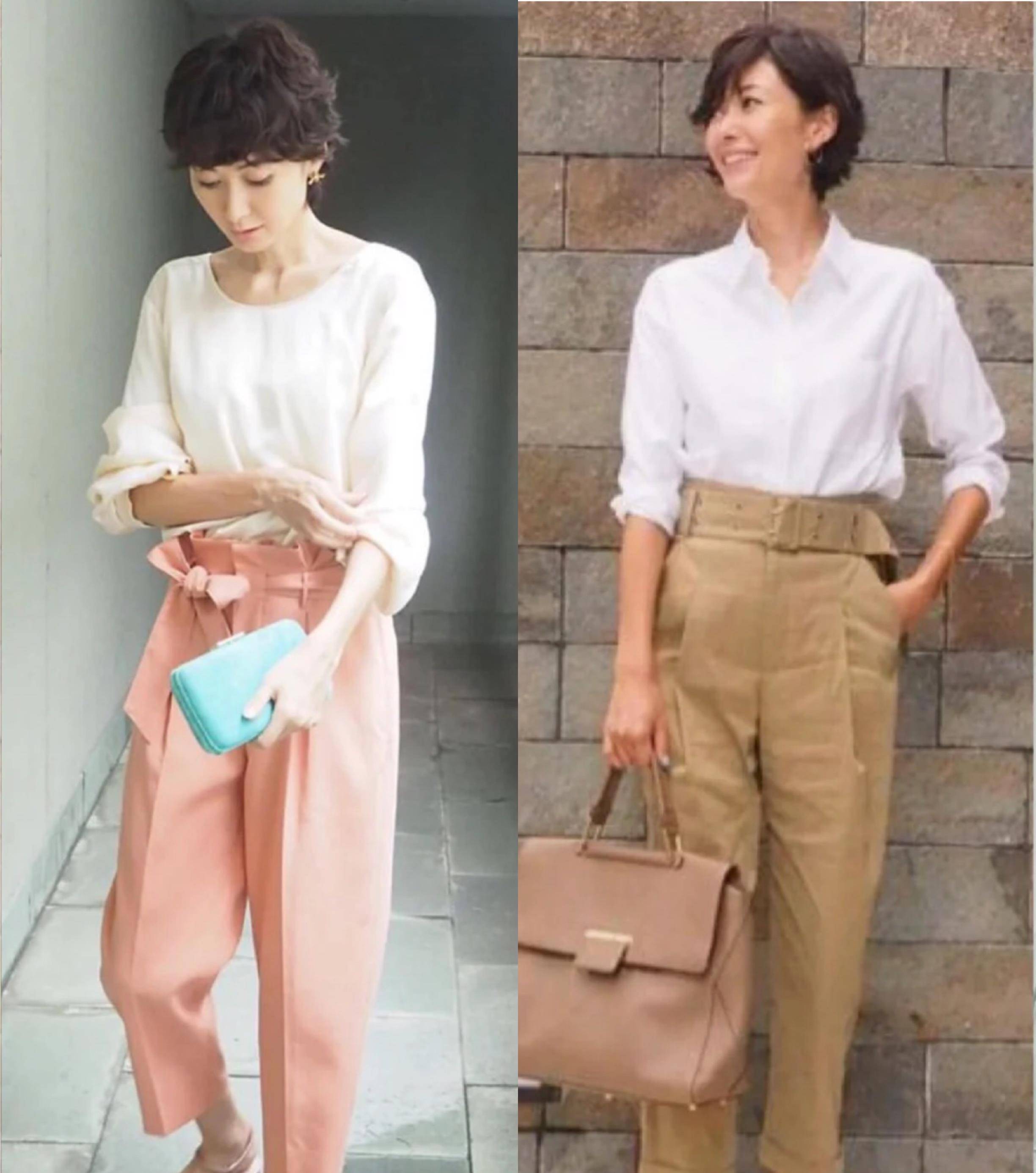 带着|熟龄女人的气质风穿搭，温柔中带着优雅，简约但不简单