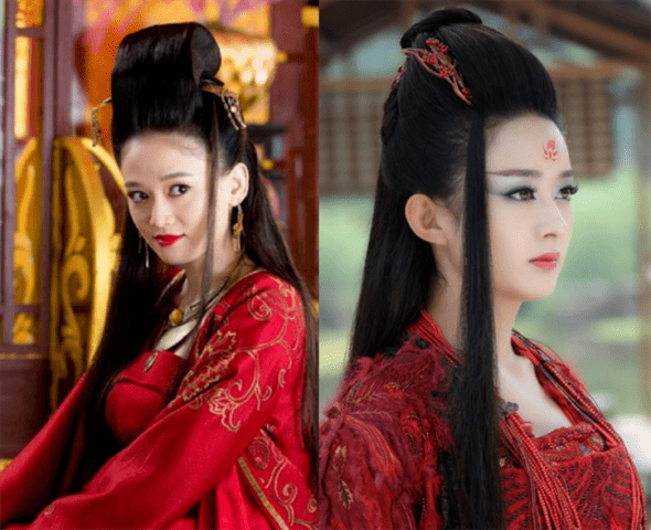 魏无羡|造型相似的古装角色，莫愁女赵灵儿，重雪芝招摇，傅容与小枫：相似度很高