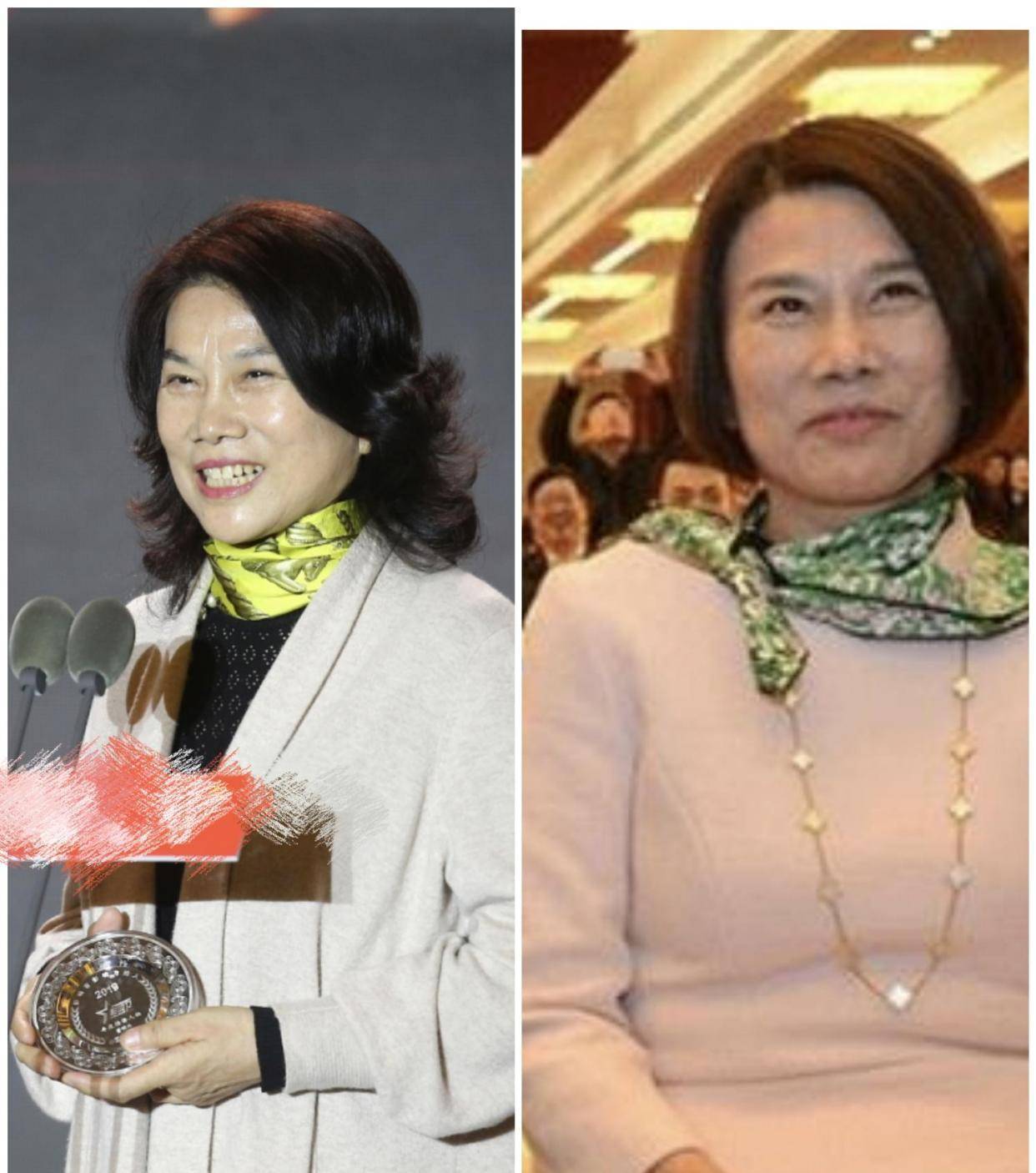 服装|董明珠现在好时髦！红内搭配高腰裤还玩叠穿，只是裤子太皱减了分