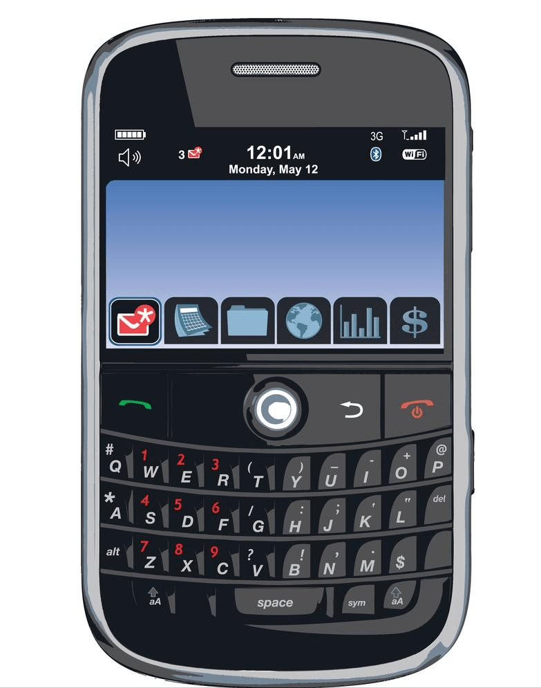 消息显示黑莓将会在2021年推出带有标志性物理键盘的5g手机.