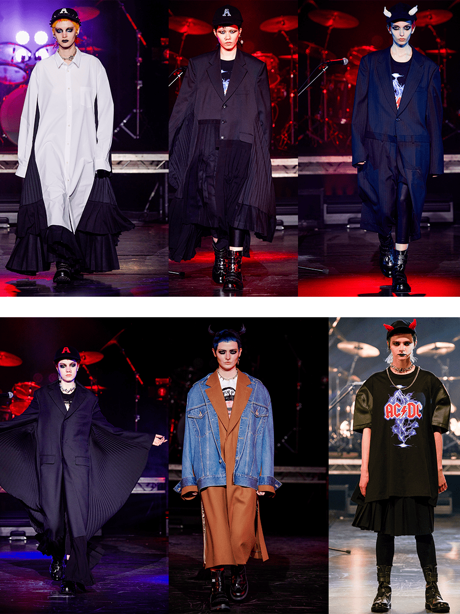 Junya|Junya Watanabe 2021秋冬，摇滚元素的加入，还营造了挑衅的潮流时尚