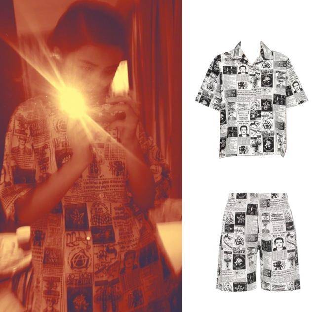 耳环|张子枫衣品真欣赏不来，个性独特的鬼马少女风，比真人秀里还抢镜