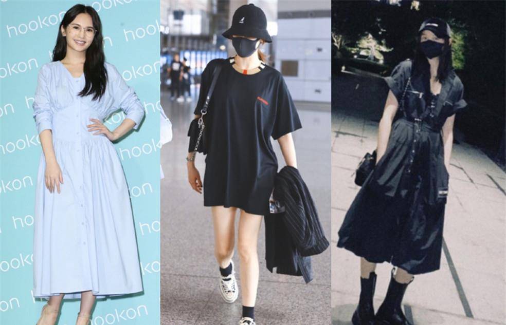 短裙|邓婕生日“好开放”，穿短裙扎蝴蝶结似少女，出道36年63岁像33岁