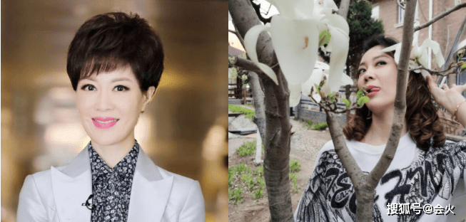 观众|康辉被女同事扑倒显局促？文静紧抓其手腕好亲密，一双白净长腿吸睛