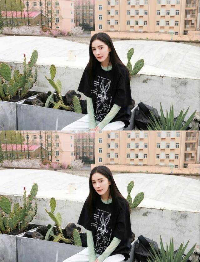 设计|杨幂逛街被搭讪，学会这样穿搭，无论在什么地方都是“焦点”