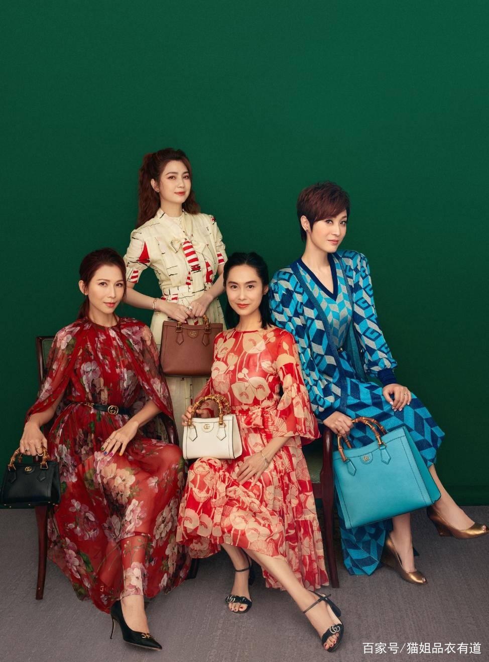 洪欣|“港普F4”同框比美,49岁洪欣扎双马尾真减龄,不站C位也抢镜