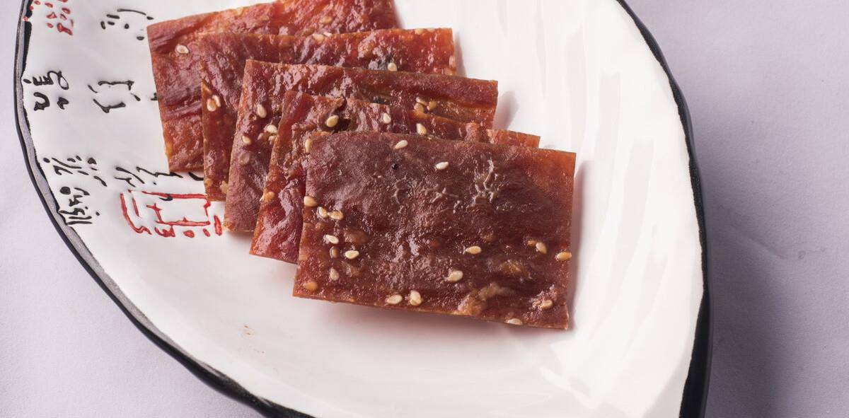 美食|追剧必备猪肉脯，没想到这么简单，不输外面买的！