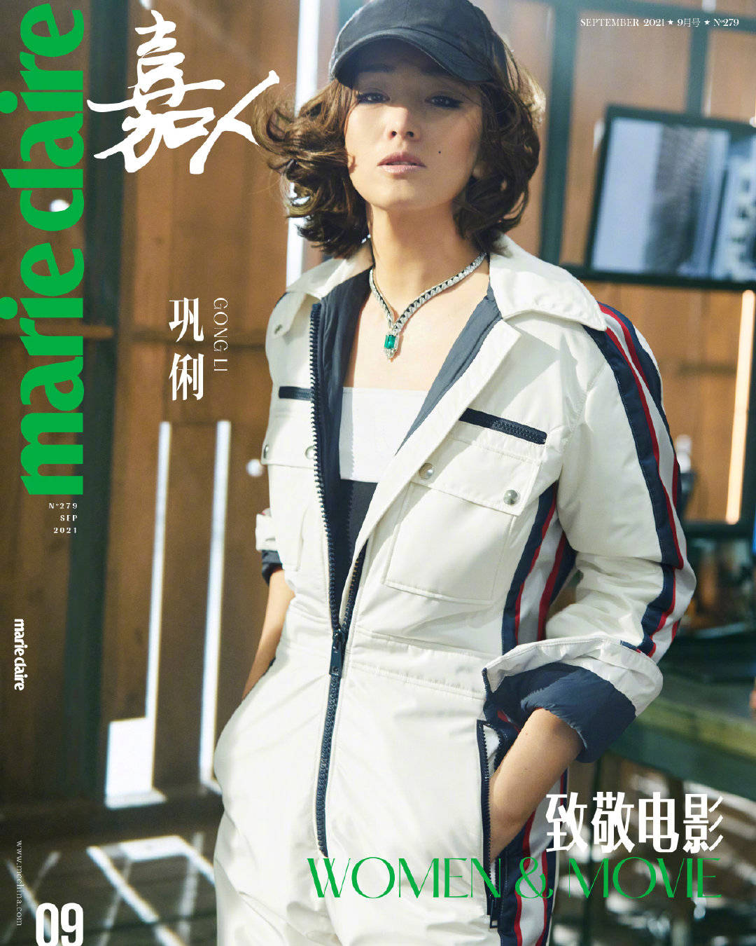 发型|巩俐罕见剪短发大变样！烫卷发变东方版玛丽莲梦露，美人痣太抢镜！