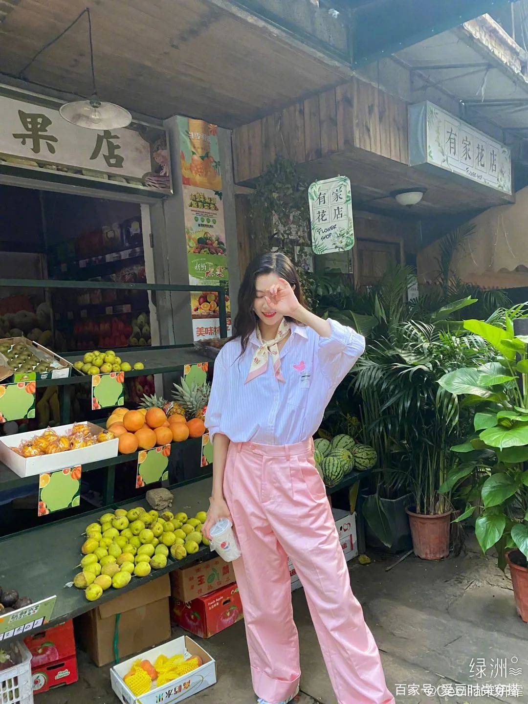 整体|适合亚洲女孩的韩式穿搭，早秋这么穿，洋气又时髦