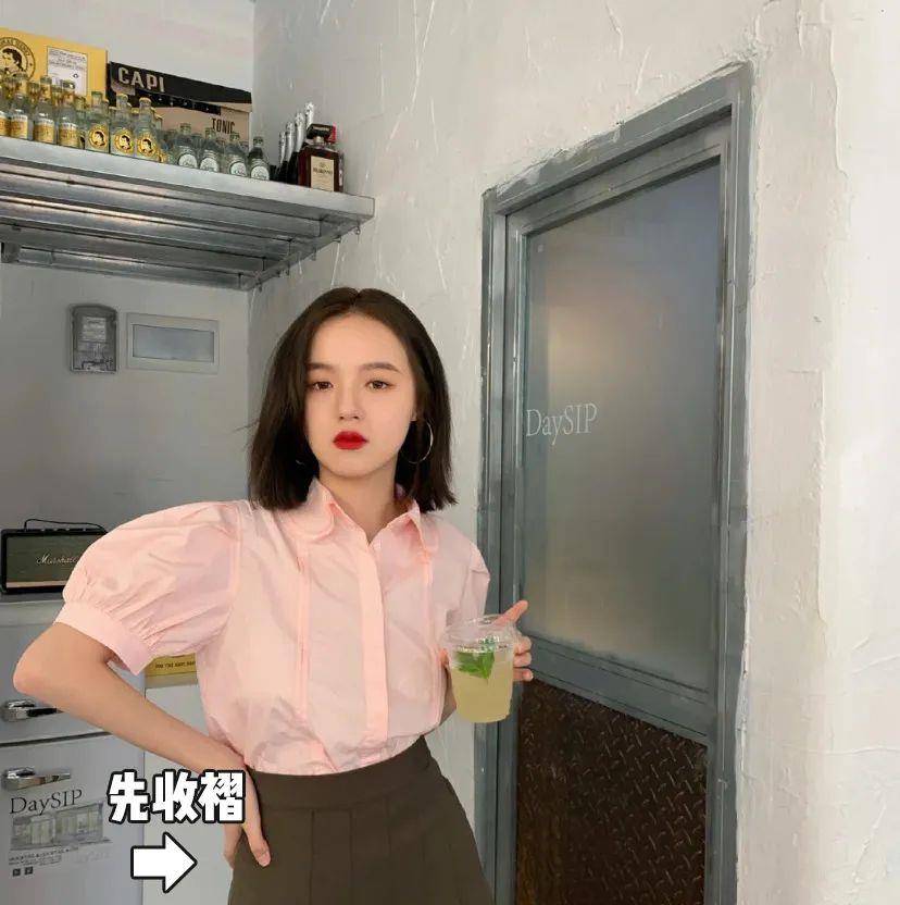 少男少女|烂大街的T恤别再穿了!短袖衬衫才是夏日时髦的好法宝,又甜又酷