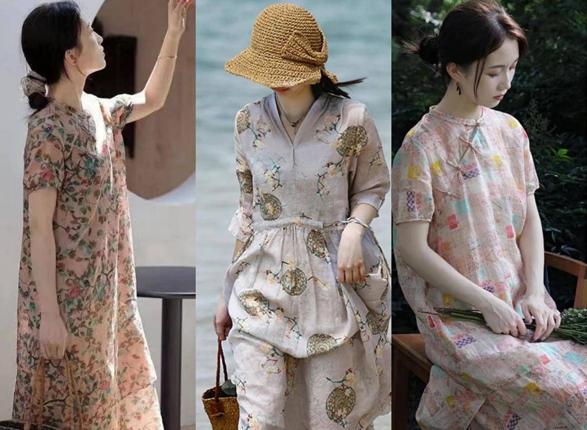 元素|为40岁女人量身打造的棉麻穿搭，舒适素雅又大方，轻松穿出好气质