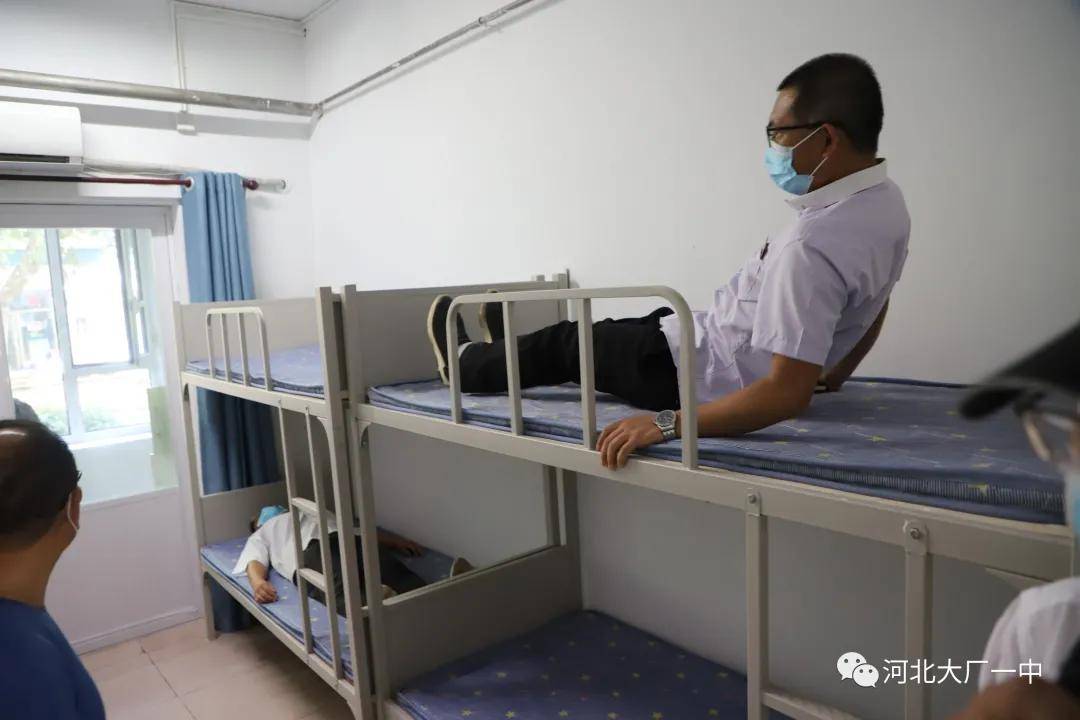 开学在即,大厂一中开展疫情防控大演练