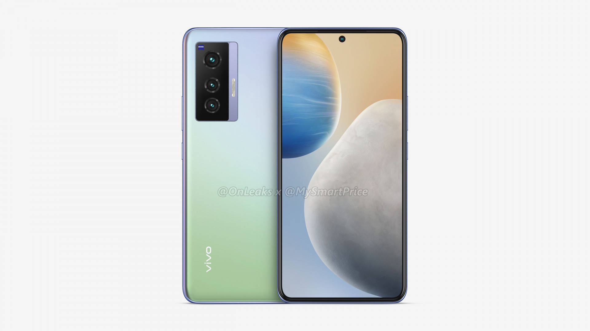 vivo|vivo X70 系列渲染图再曝光：蔡司加持，后摄模组布局变化