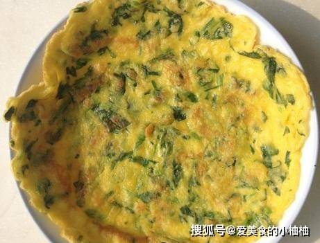 做法|菠菜鸡蛋新搭配，不加面粉不加水，香软营养超好吃，我家早餐必备