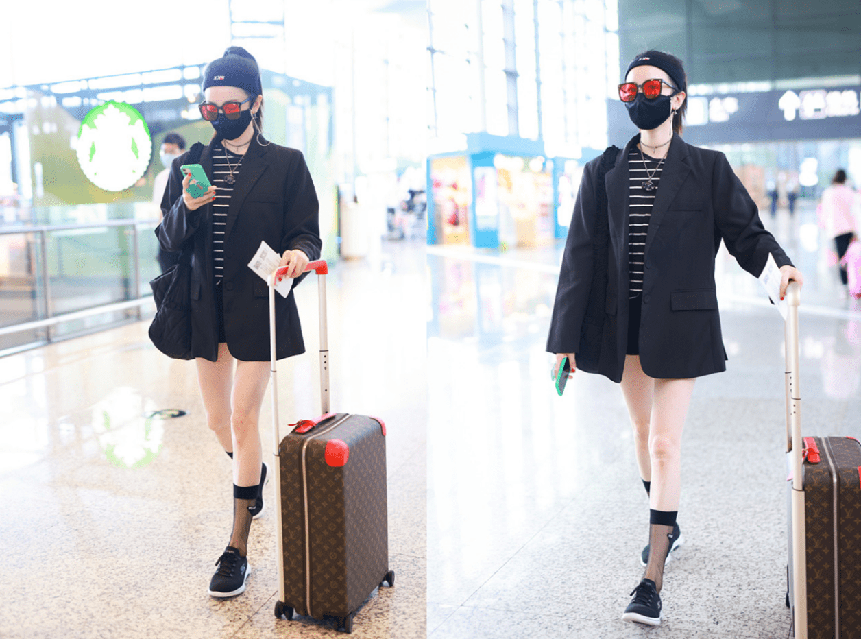 &quot|陈小纭的打扮有点＂甜度超标＂，扎双马尾配T恤，还跟小孩子一样