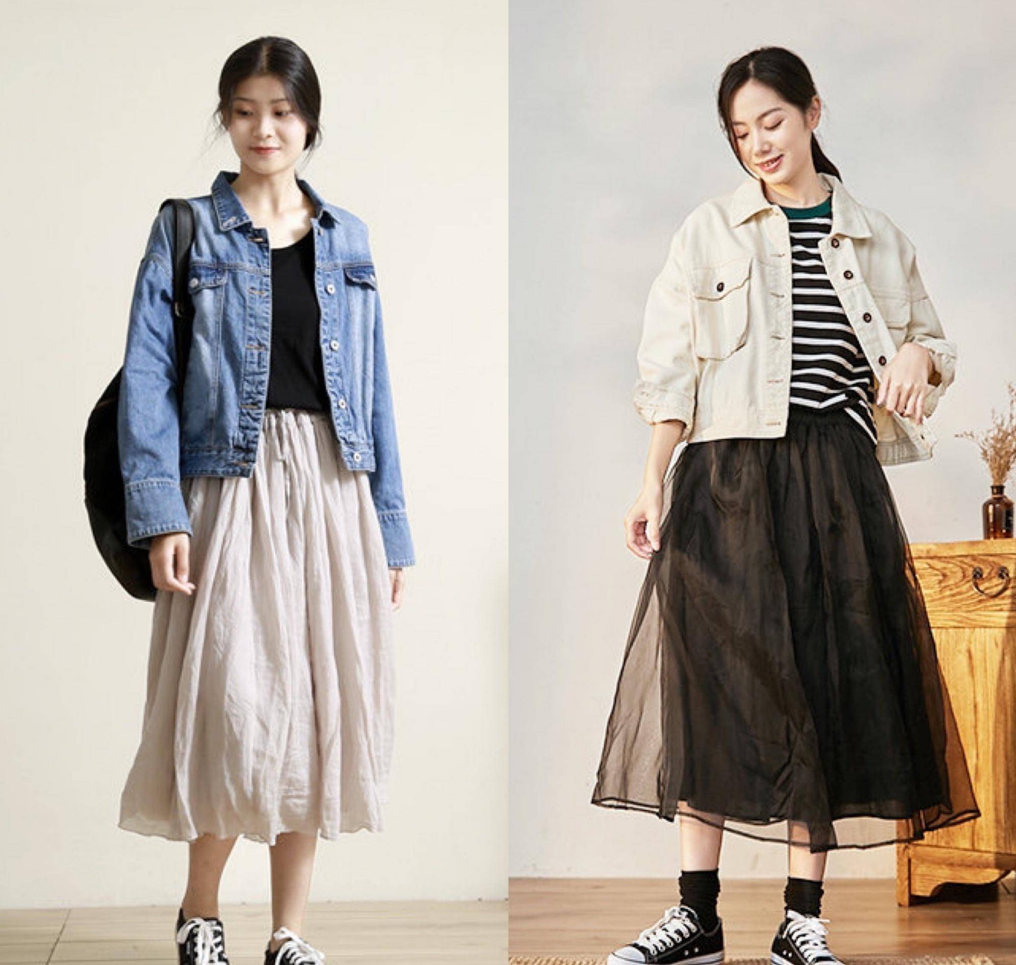 原创初秋文艺休闲风穿搭,舒适慵懒不失气质,日常这样穿轻松又自在