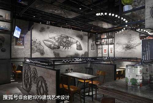 颜色|合肥餐饮餐厅设计 餐厅整体的规划要分明