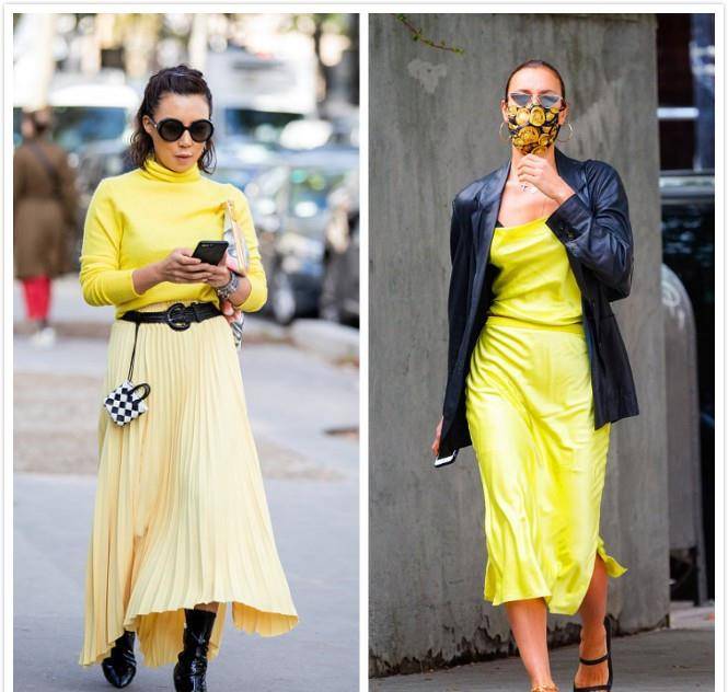 黑色|别再为服装乱搭颜色了，让黑色黄色加以结合，呈现低调又张扬的美