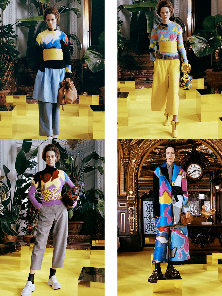 疗法|Loewe 2021秋冬，色彩疗法带来兴奋感，相信自己就是一种时尚潮流