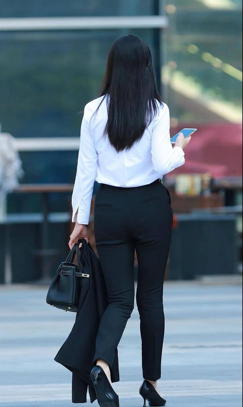 黑色|职业穿搭,能展现出最美的姿态,气质优雅又美丽大方