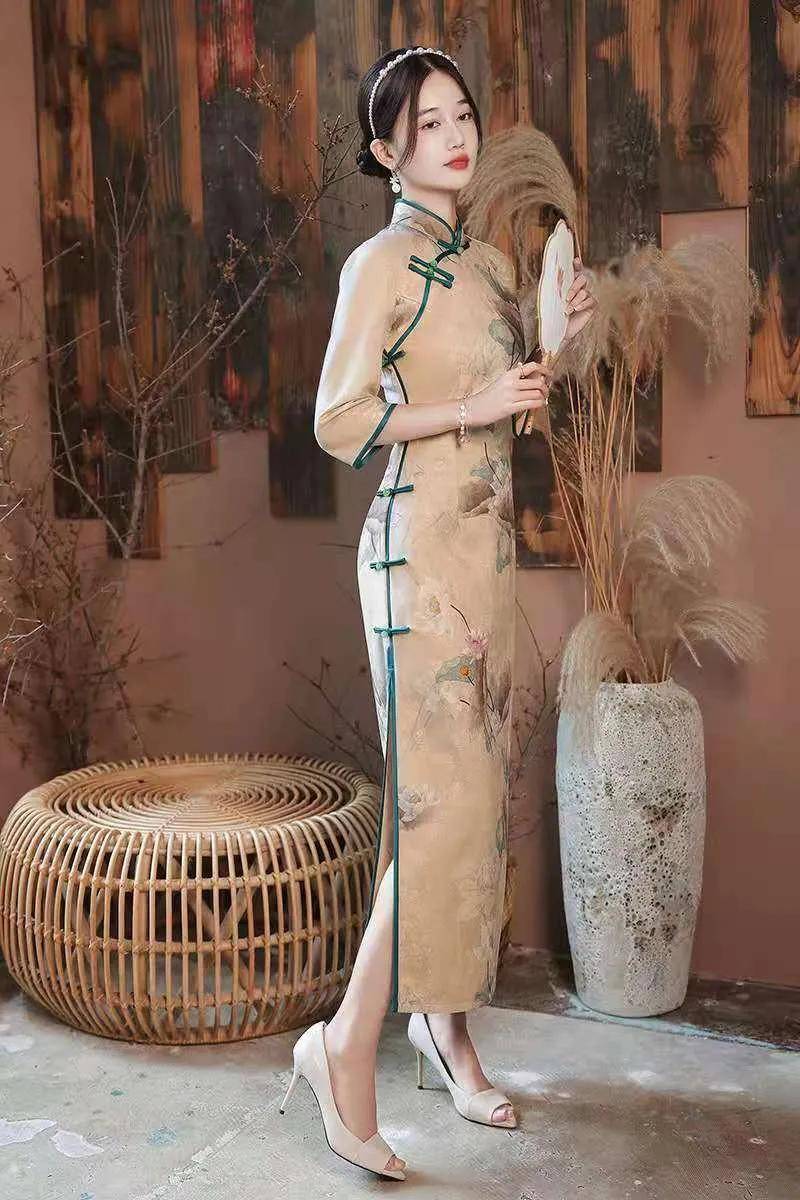 美国|法国女人有口红,美国女人有钻石,我们中国女人有优雅的旗袍!