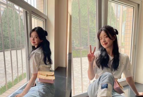 黑色|想要穿出减龄甜美风?跟着赵露思学穿搭,不同风格轻松get