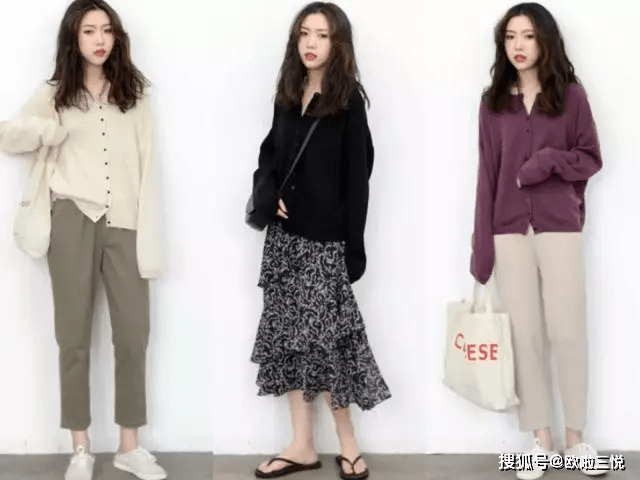 休闲风|穿衣搭配:秋天里的休闲风穿搭,简约舒适随性