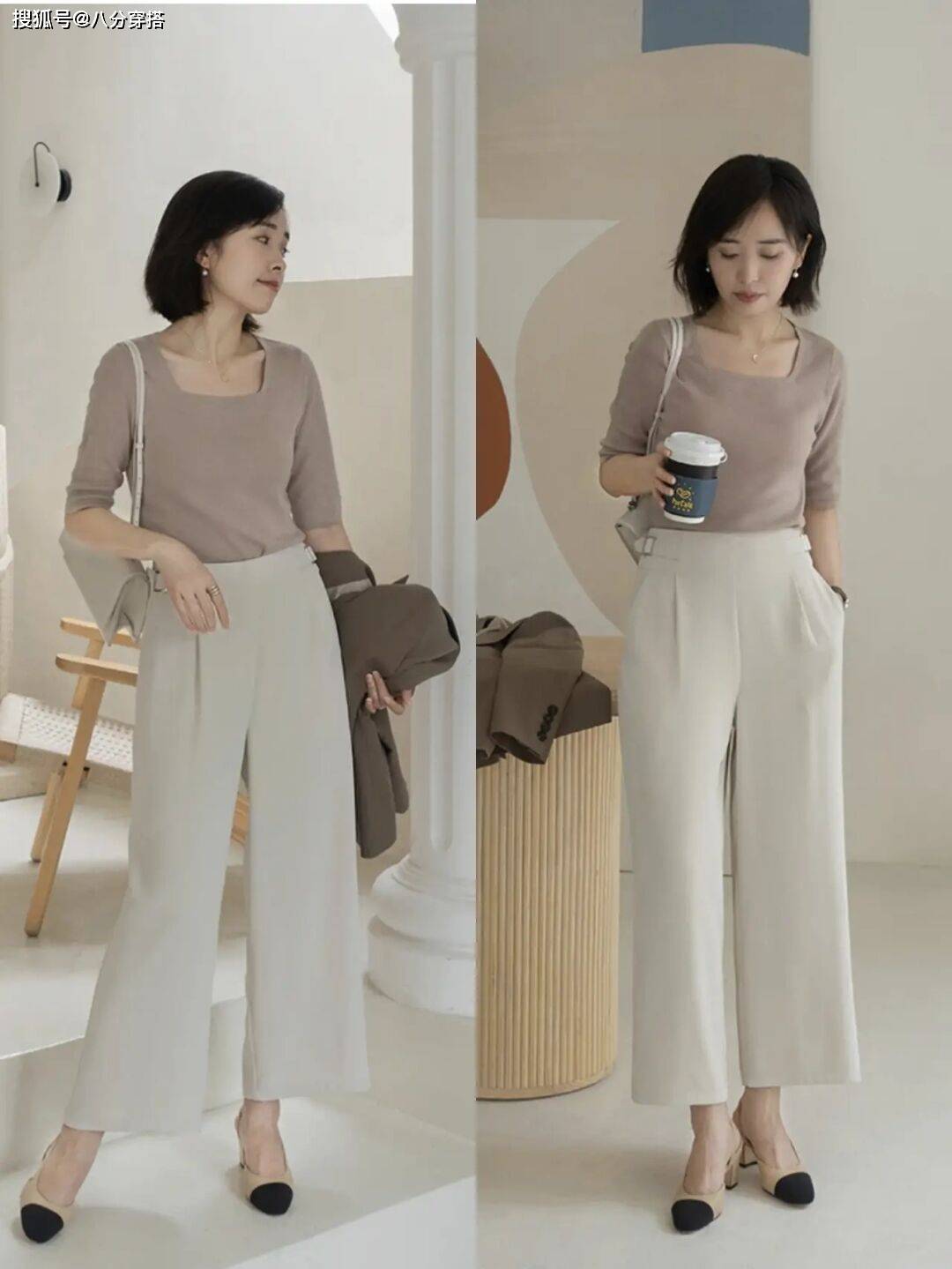 方面|基础款怎么穿出高级感?这些穿搭日常实用,适合30岁的轻熟女性