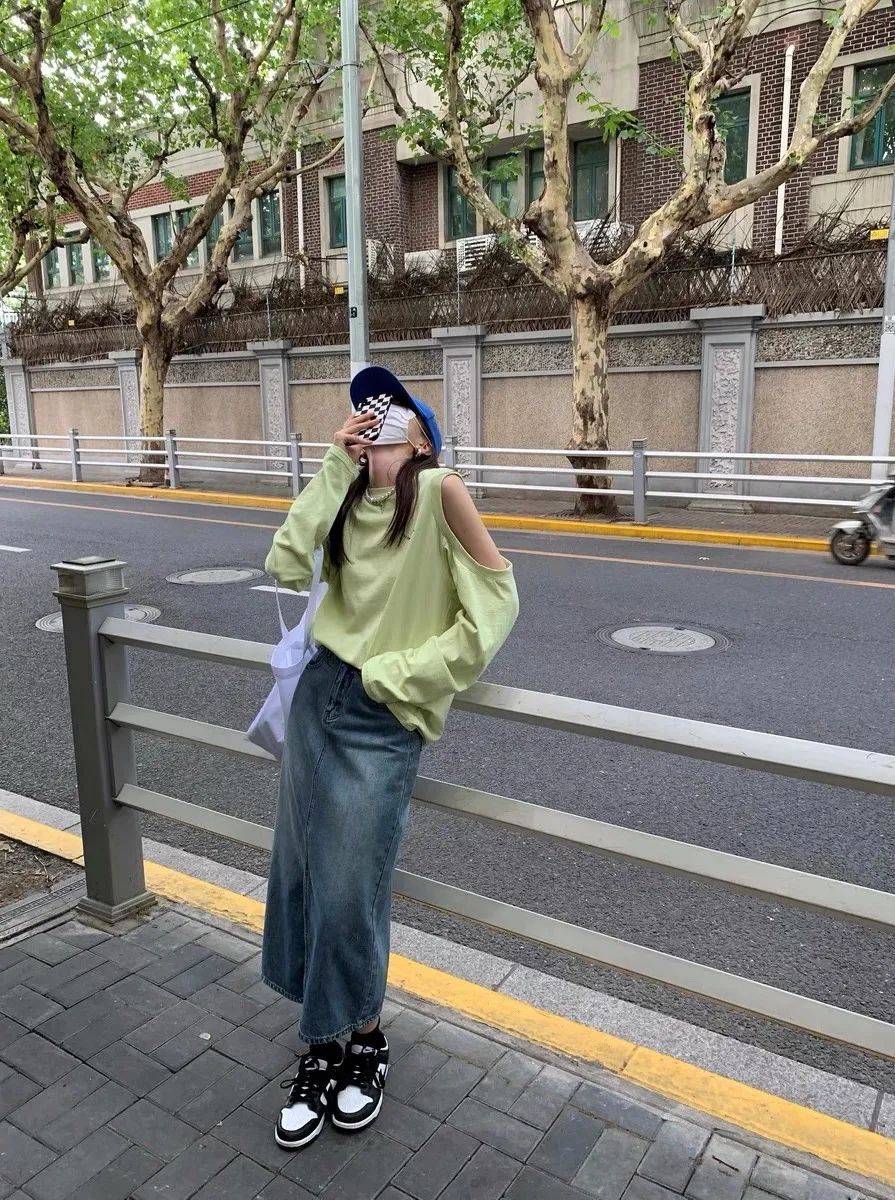 裙子|衬衫裙、法式裙、碎花裙，初秋穿裙子也太好看了