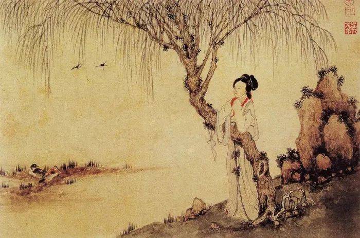 壁画|30幅古画中的美女，秒杀当代网红