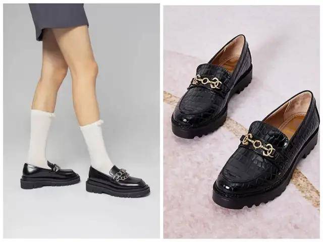 袜子|乐福鞋有新搭法啦！快来时髦告别老寒腿