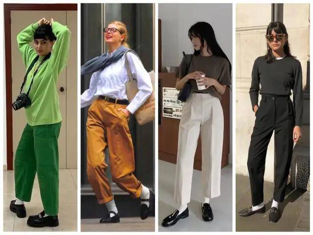 袜子|乐福鞋有新搭法啦！快来时髦告别老寒腿