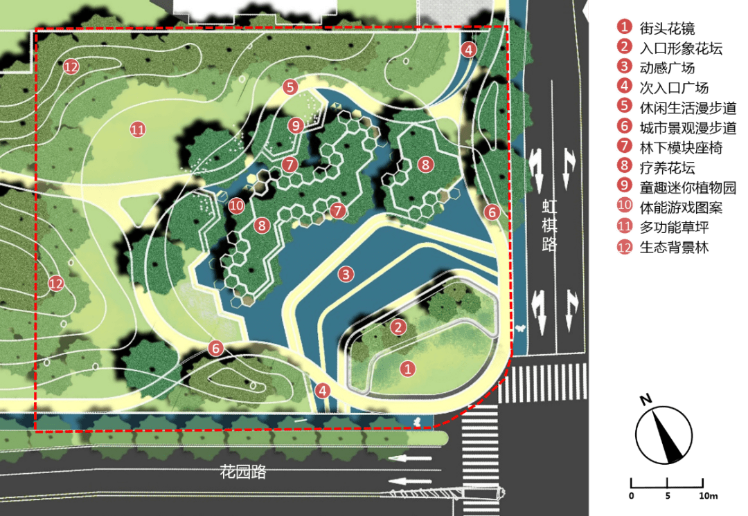 项目展示昆山口袋公园景观设计