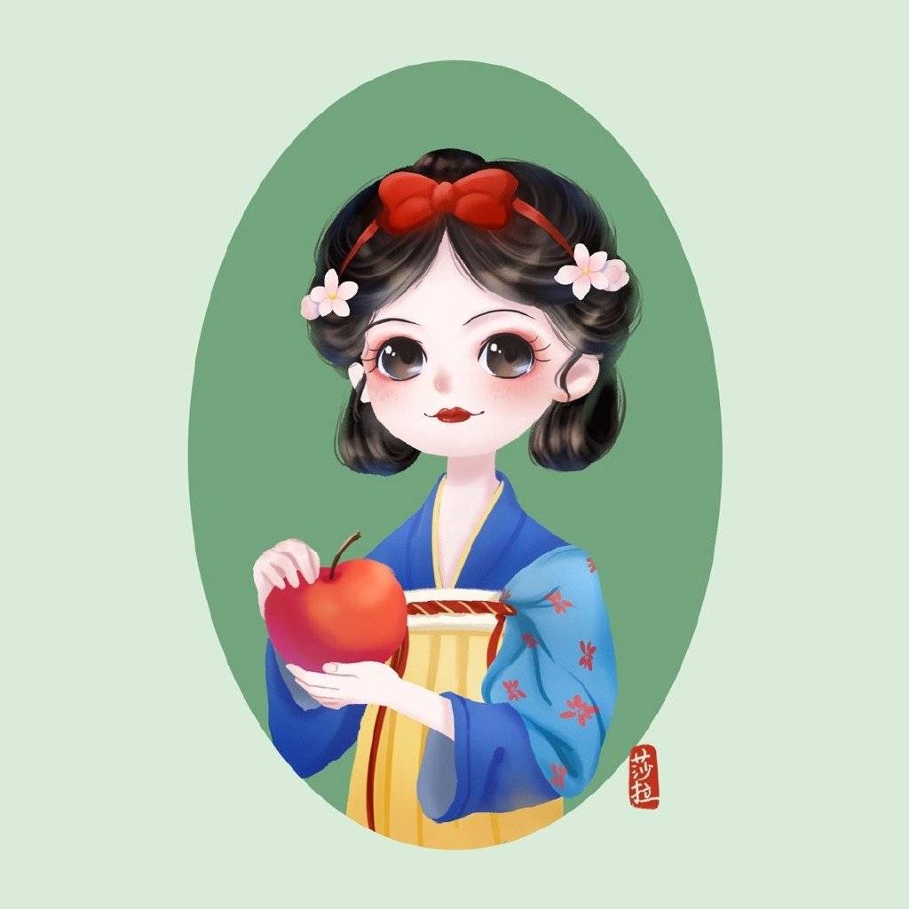 谁说迪士尼公主不能穿汉服?花木兰像公子哥,艾莎女王变大家闺秀