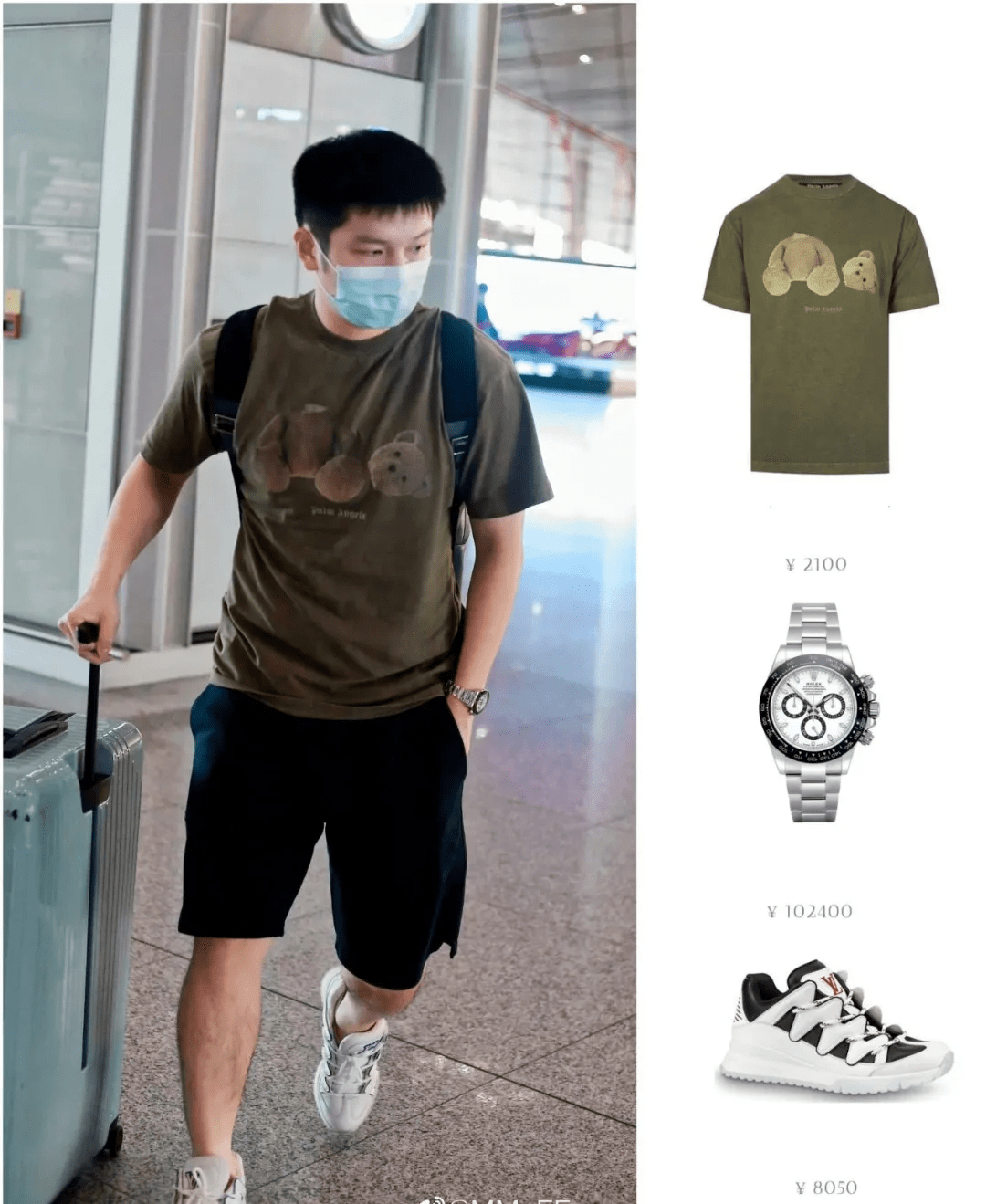 标杆|体育圈时尚标杆！樊振东现身机场行头穿搭超10万，酷爱高奢单品