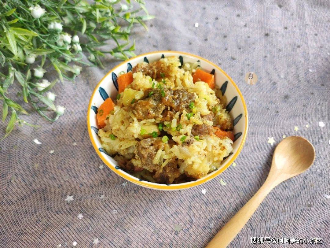 调整|只要电饭煲就能做的咖喱饭，简单又好吃，快手还美味，适合新手党