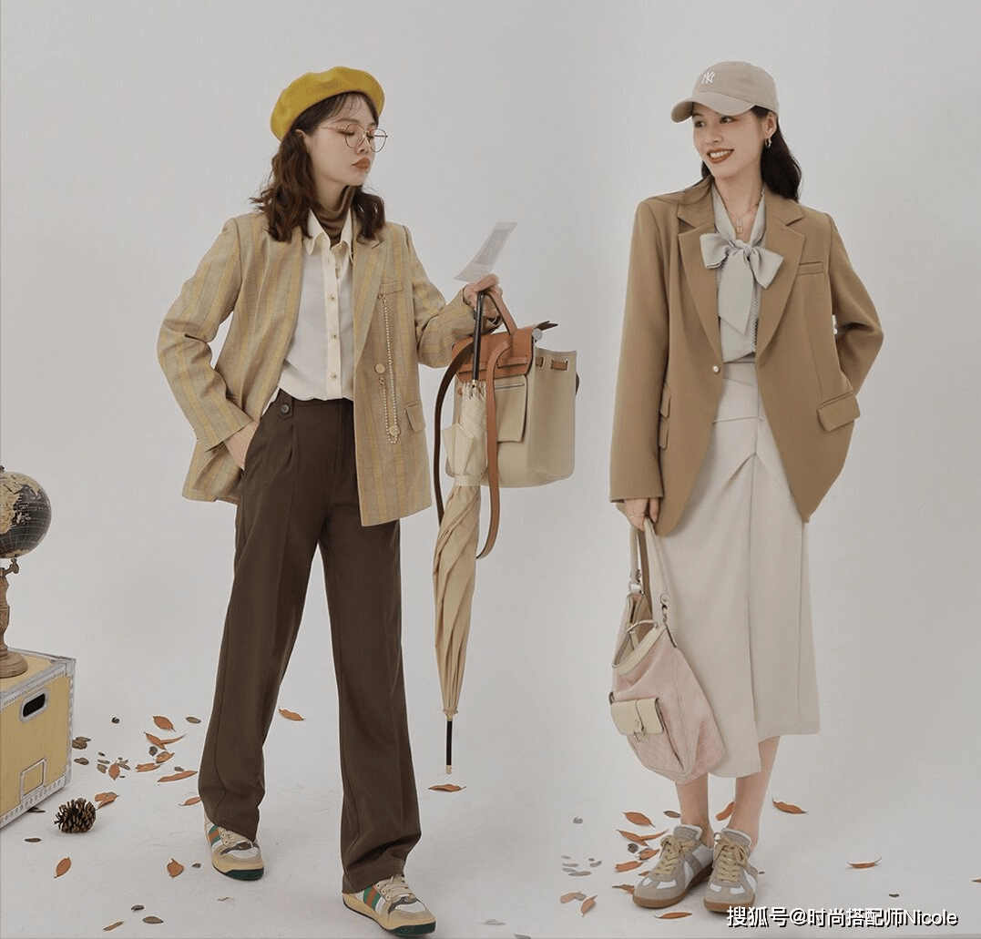 大地|“打工人”可照搬的西装穿搭，一件西装多种搭配，实用又时尚