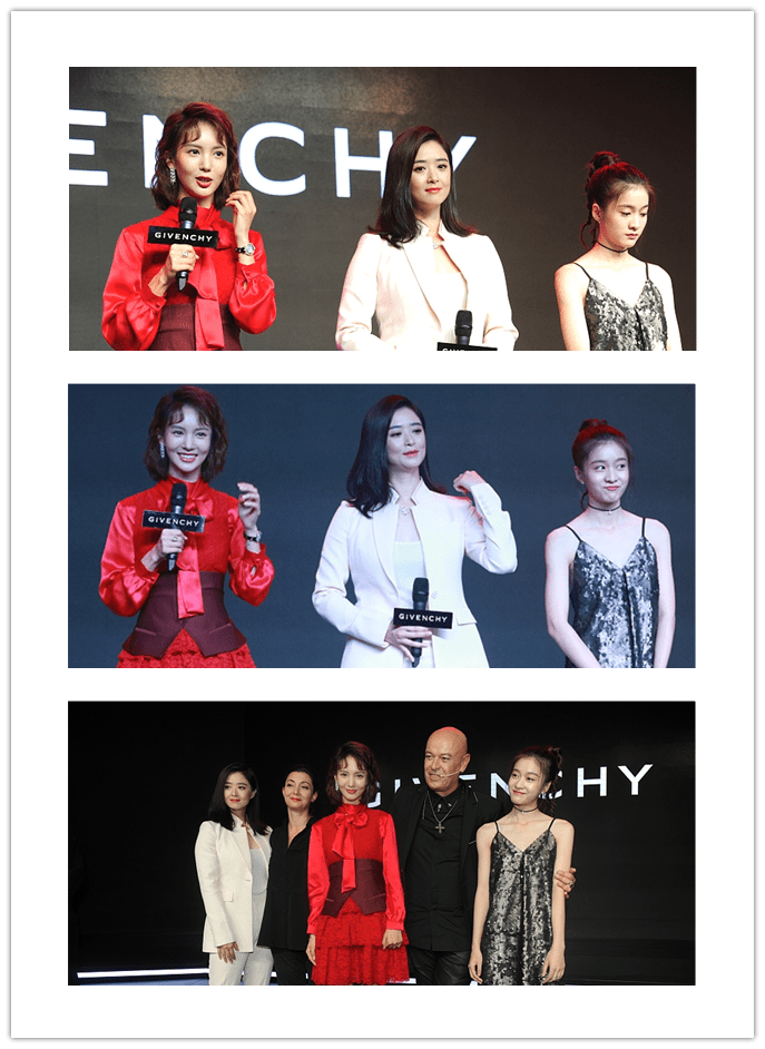服装|金晨气势也很强，就算和蒋欣站一起，气场也不输，红色裙子挺高级