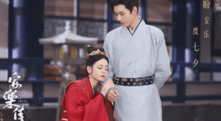 龚俊金|《安乐传》路透曝光，迪丽热巴白发编发好仙，龚俊金冠华服太绝了