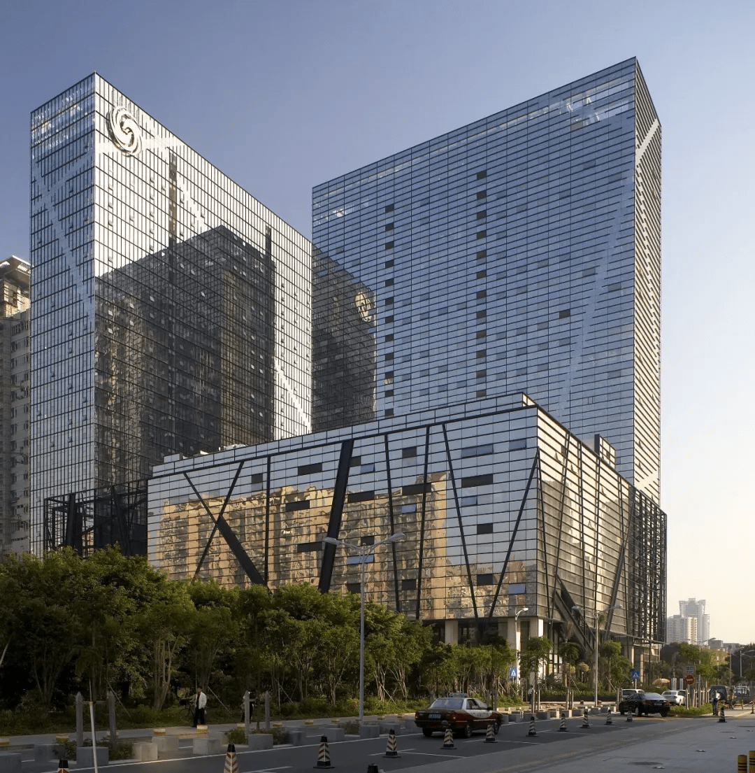 凤凰卫视南方总部中国凤凰大厦深圳21世纪初的经典高层建筑