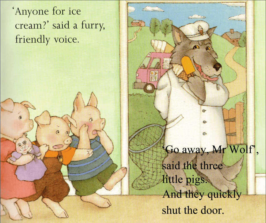 英语磨耳朵走开狼先生goawaymrwolf