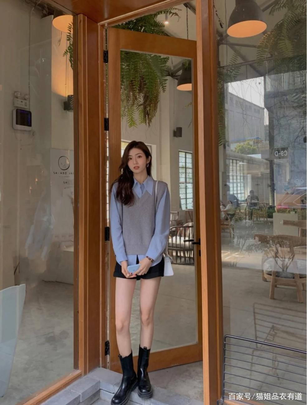 身材|入秋后穿衣的高级感是“马甲”给的，搭配T恤衬衫都好看，很实用