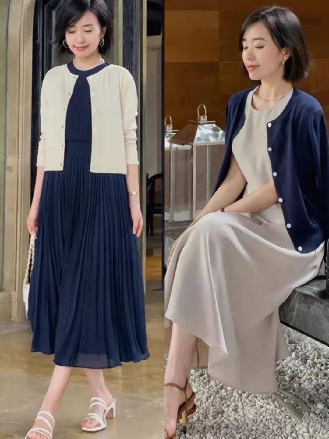 毛衣|秋季衣服不用多，学会基础款的“一衣多穿”，再也不用担心穿衣难