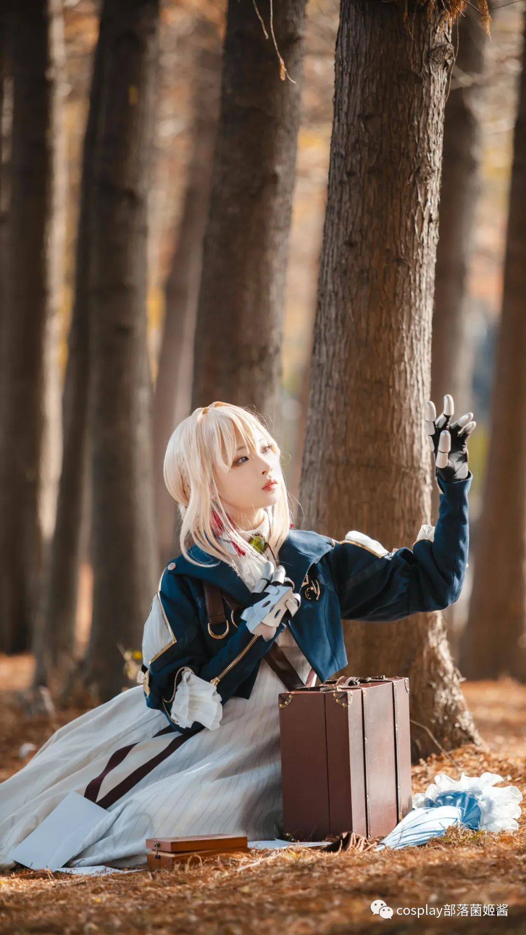 cos:紫罗兰永恒花园薇尔莉特cos正片@月什