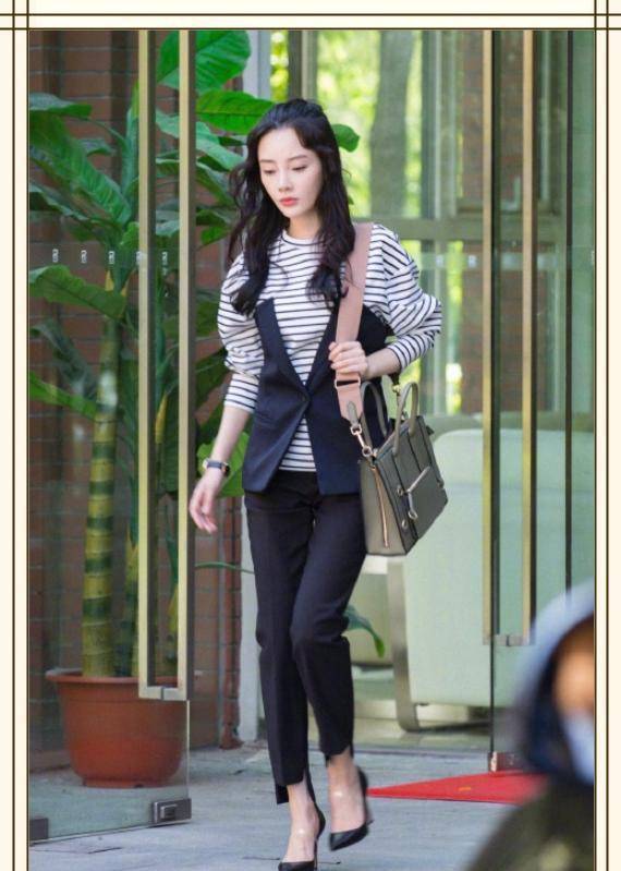 职场|李小璐低调晒剧照,8套职场look又攻又美,网友:彻底圈粉啦!